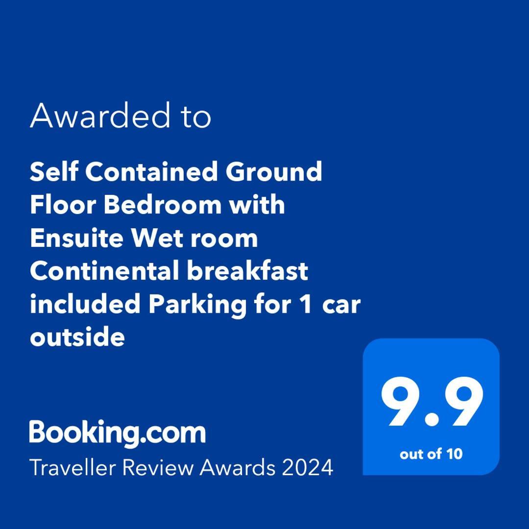 Heanor Self Contained Ground Floor Bedroom With Ensuite Wet Room Continental Breakfast Included Parking For 1 Car Outside מראה חיצוני תמונה